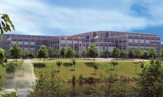 The National Maritime Intelligence Center in Suitland, Maryland, is home to the Office of Naval Intelligence (ONI). Commanded by a two-star admiral with a headquarters staff, the bulk of the ONI workforce falls under five staff-heavy subordinate commands: Farragut Technical Analysis Center, Nimitz Operational Intelligence Center, Hopper Information Services Center, Kennedy Irregular Warfare Center, and Brooks Center for Maritime Engagement.