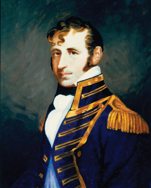 Painted portrait of Commodore Stephen Decatur